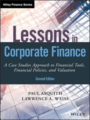 cover image of Lessons in Corporate Finance